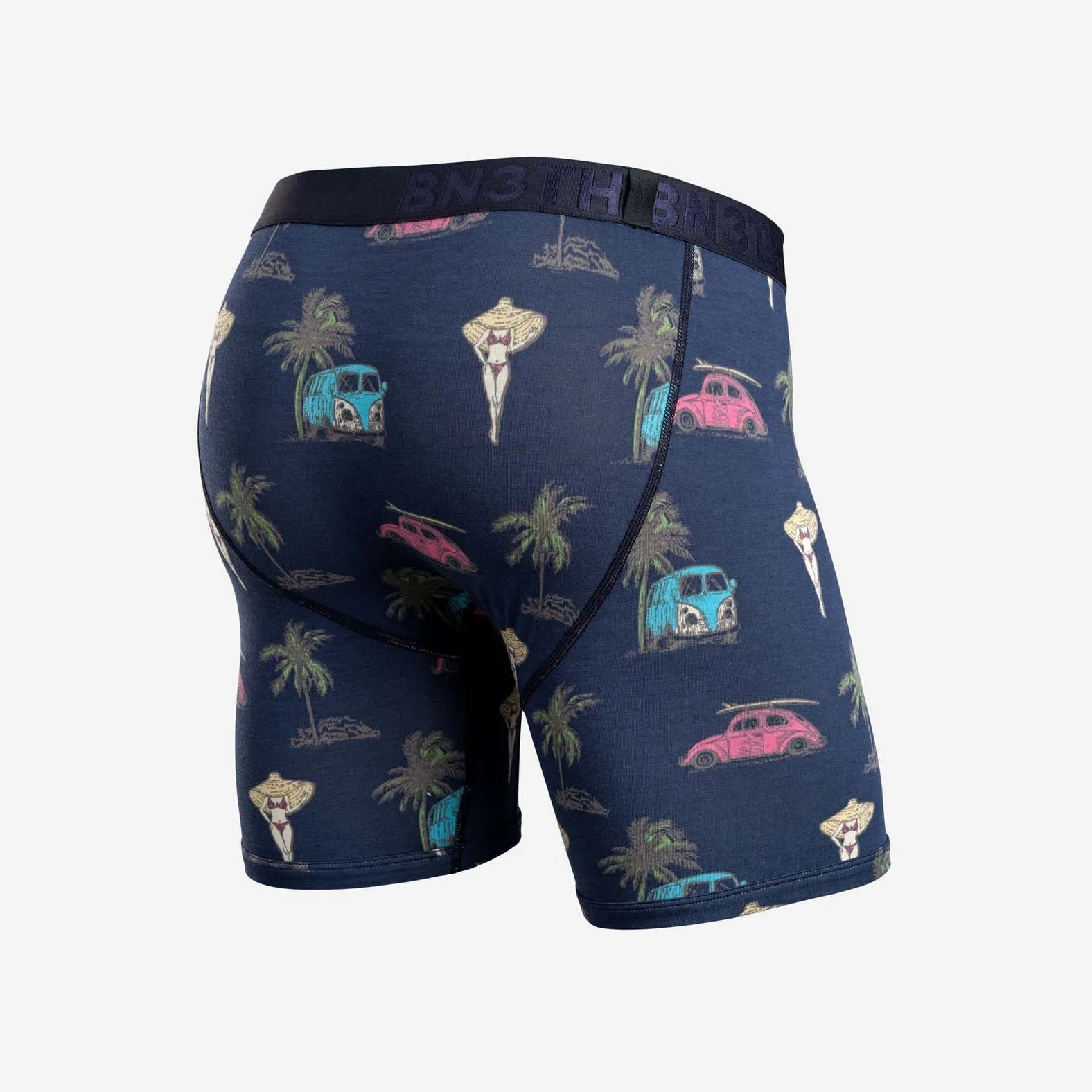 CLASSIC BOXER BRIEF: BEACH CRUISE DARK NAVY sold by BN3TH product image thumbnail 3
