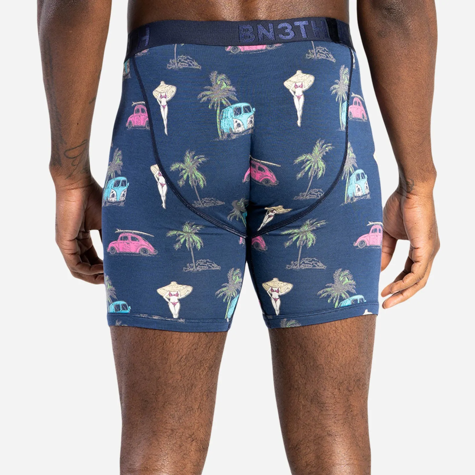 CLASSIC BOXER BRIEF: BEACH CRUISE DARK NAVY sold by BN3TH product image thumbnail 4