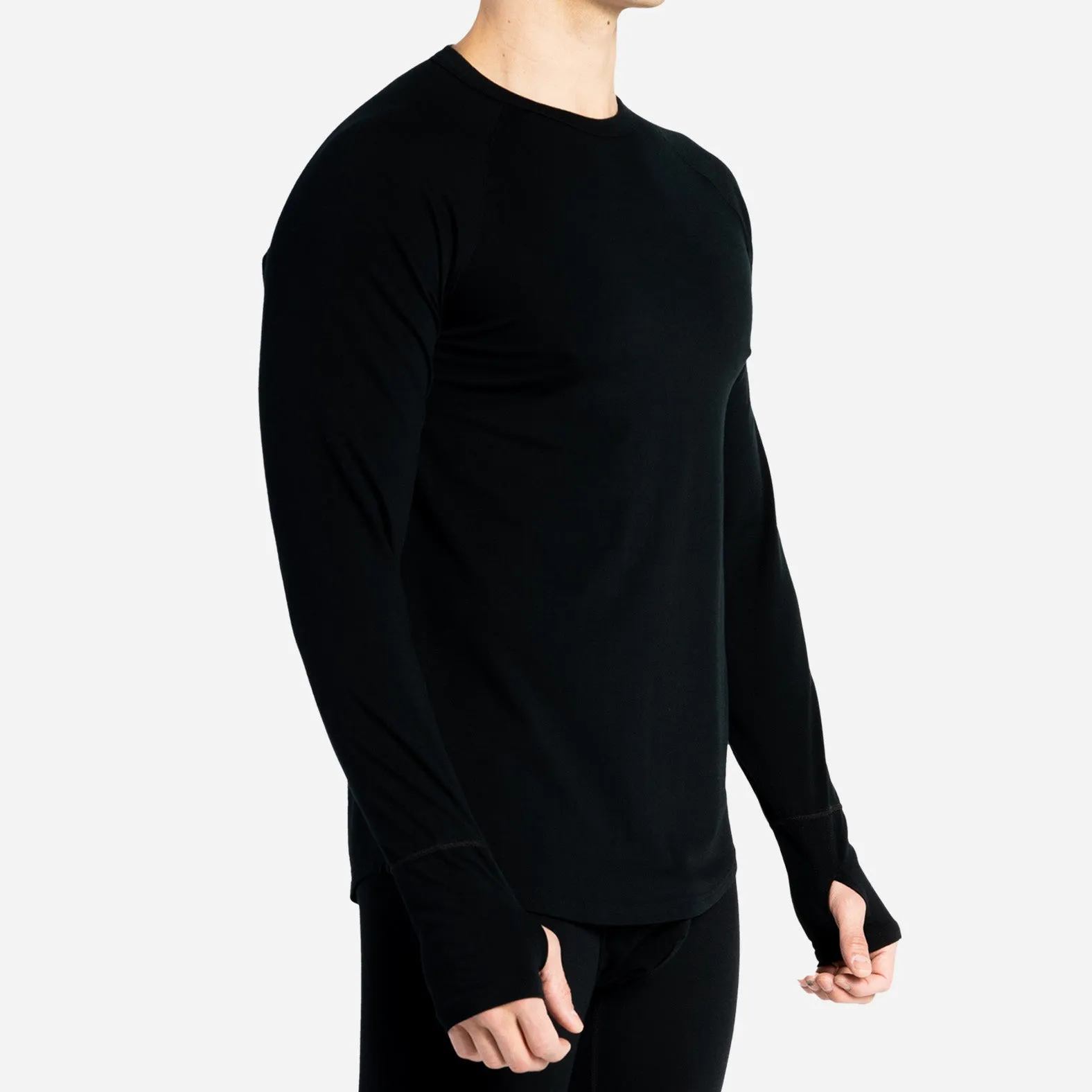 Merino Crew Neck: Black sold by BN3TH product image thumbnail 2