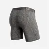 CLASSIC BOXER BRIEF WITH FLY: HEATHER CHARCOAL sold by BN3TH