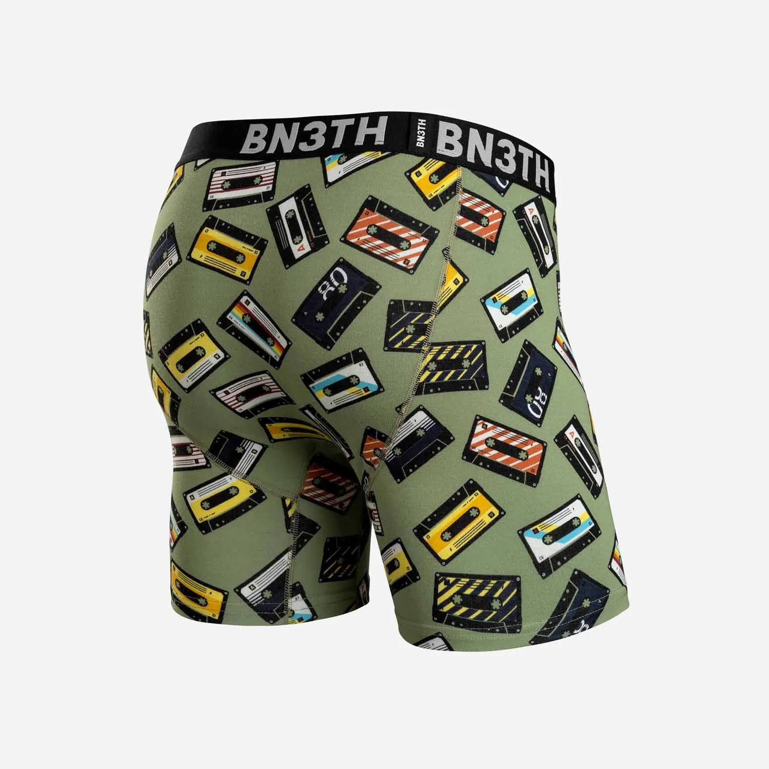 OUTSET BOXER BRIEF: CASSETTE MADNESS CEDAR sold by BN3TH product image thumbnail 3