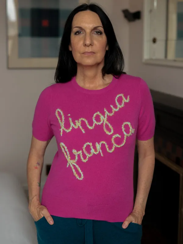 "lingua franca" Short Sleeve sold by Lingua Franca NYC product image thumbnail 4