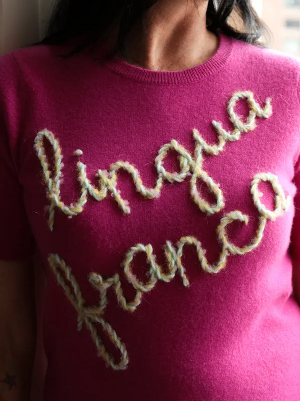 "lingua franca" Short Sleeve sold by Lingua Franca NYC