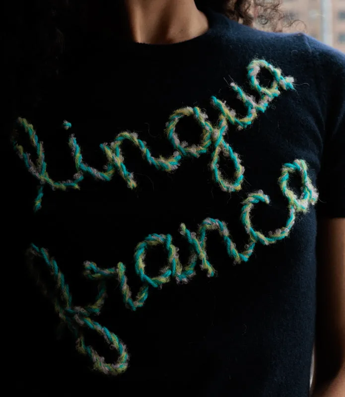 "lingua franca" Short Sleeve sold by Lingua Franca NYC product image thumbnail 5