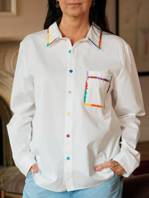 Outlaw Button Down sold by Lingua Franca NYC product image thumbnail 4