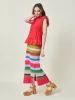 Mavis Fringe Knit Vest sold by Lingua Franca NYC