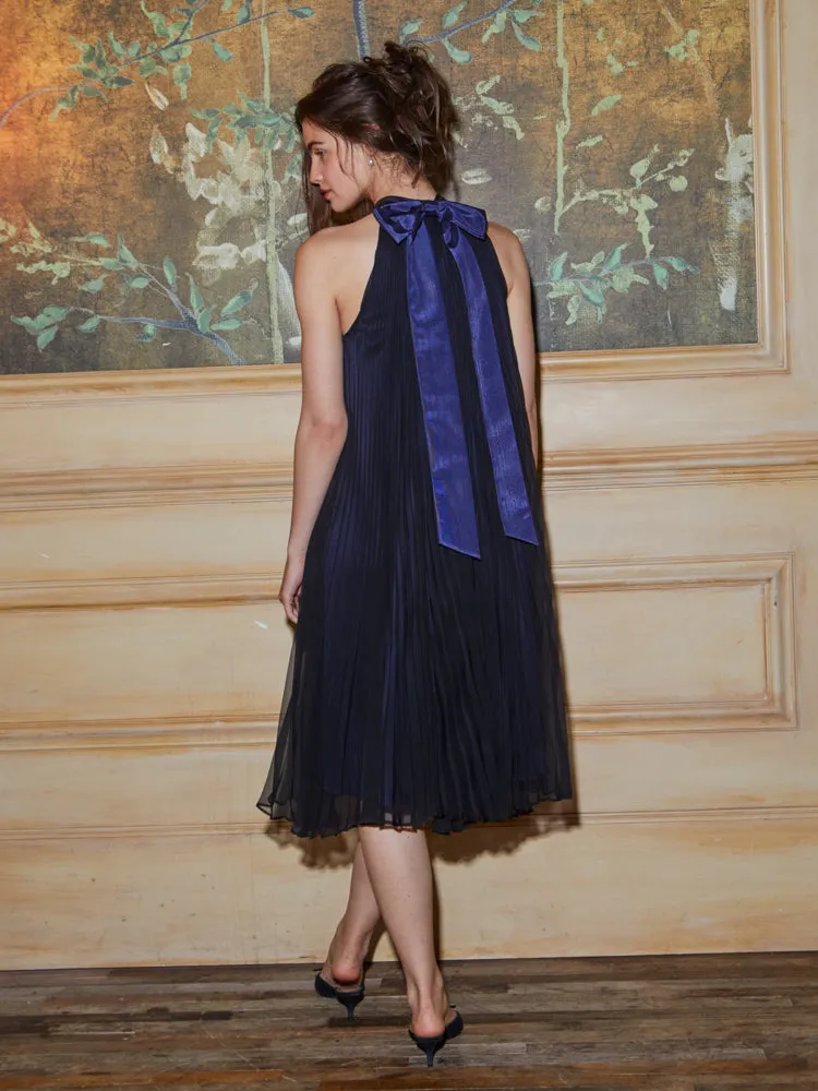 Minneli Halter Dress sold by Lingua Franca NYC product image thumbnail 2