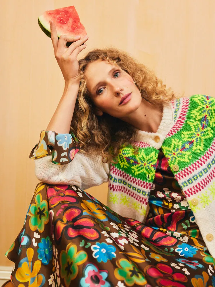 Nora Cardigan Dress sold by Lingua Franca NYC product image thumbnail 5