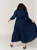 Silk Cashmere Midi Skirt sold by Lingua Franca NYC