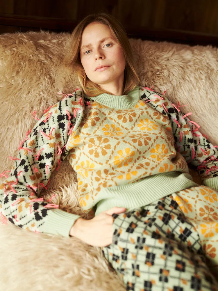 Quilt Knot Raglan sold by Lingua Franca NYC product image thumbnail 3