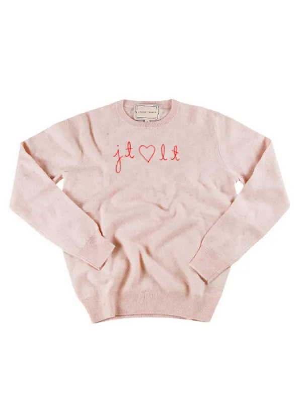 Lovers' Heart Crewneck sold by Lingua Franca NYC