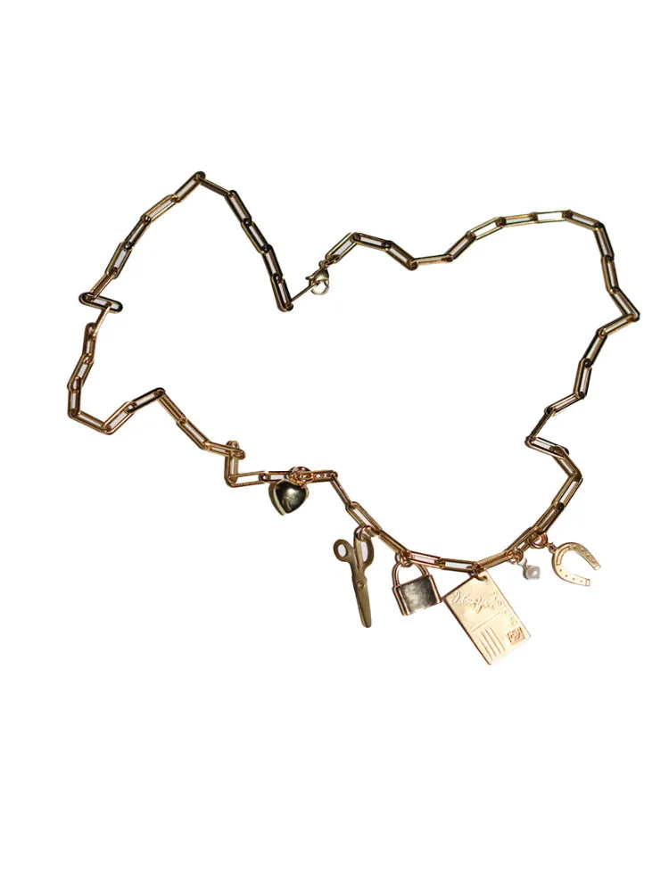 Lingua Franca Charm Necklace sold by Lingua Franca NYC product image thumbnail 4