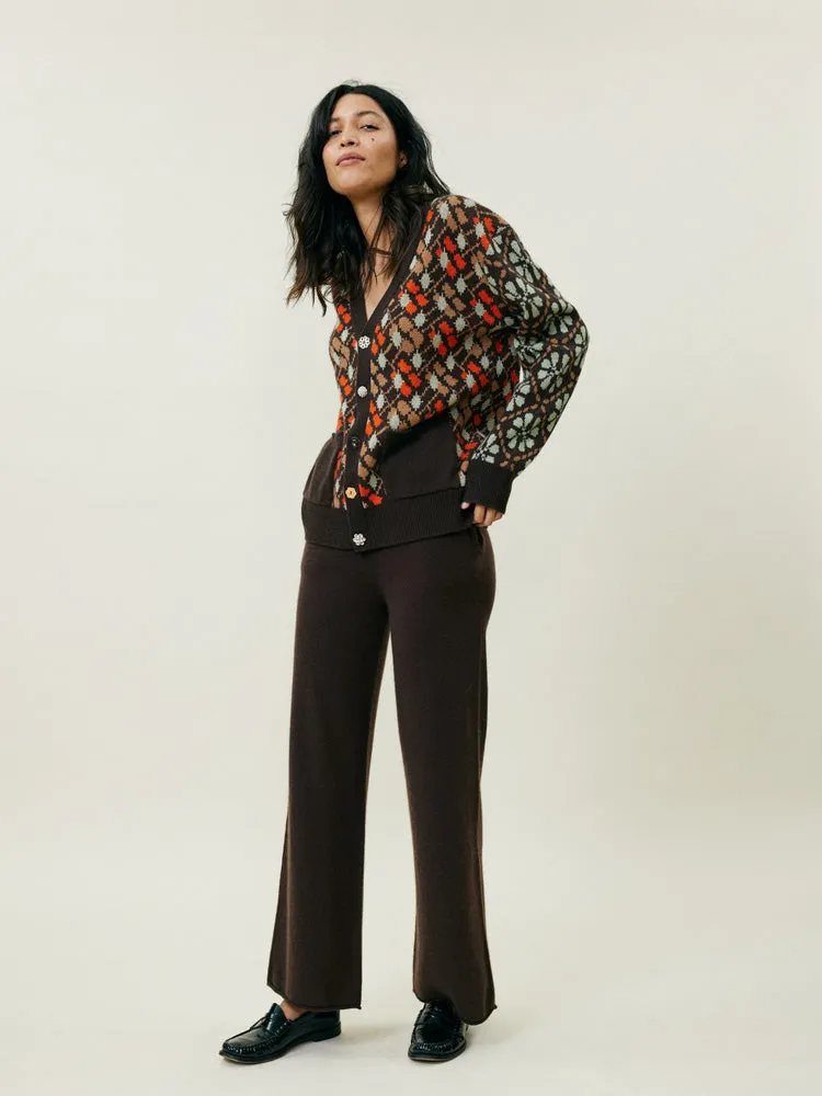 Jacquard Oversized Cardigan sold by Lingua Franca NYC product image thumbnail 5