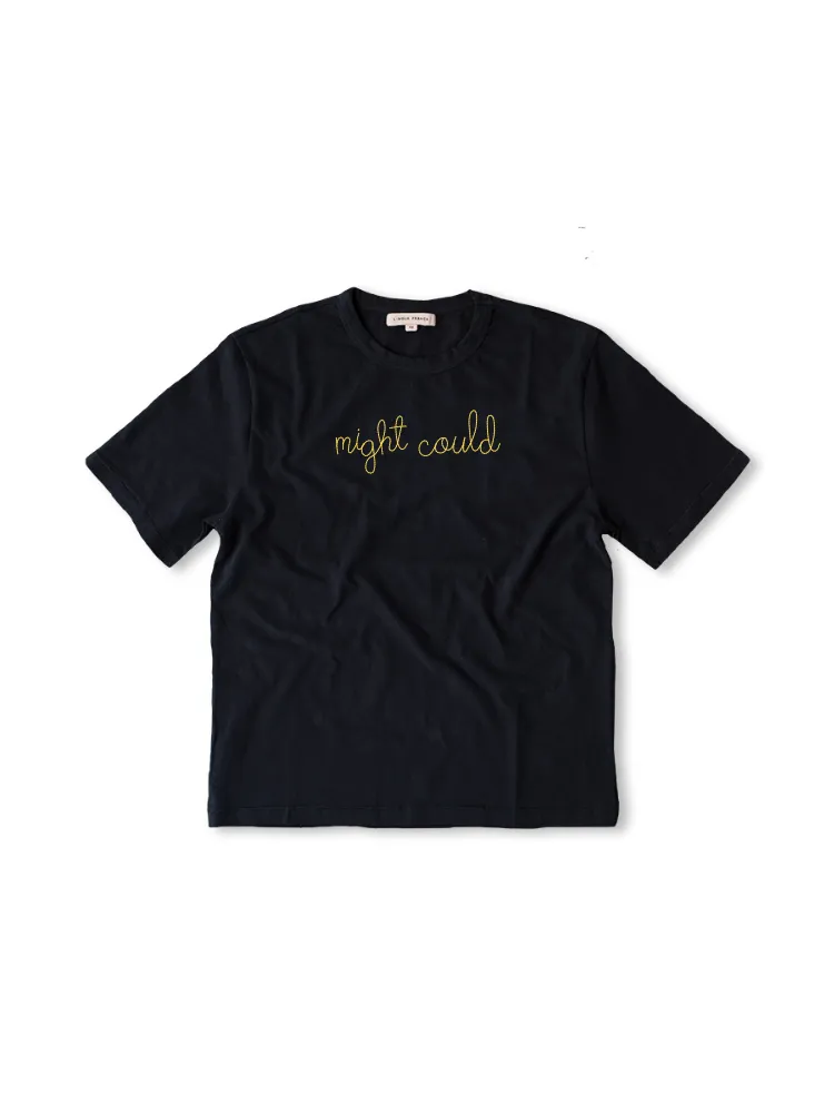 "might could" T-Shirt sold by Lingua Franca NYC