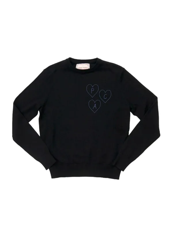 Mama Love Cotton Silk Crewneck made by Lingua Franca NYC