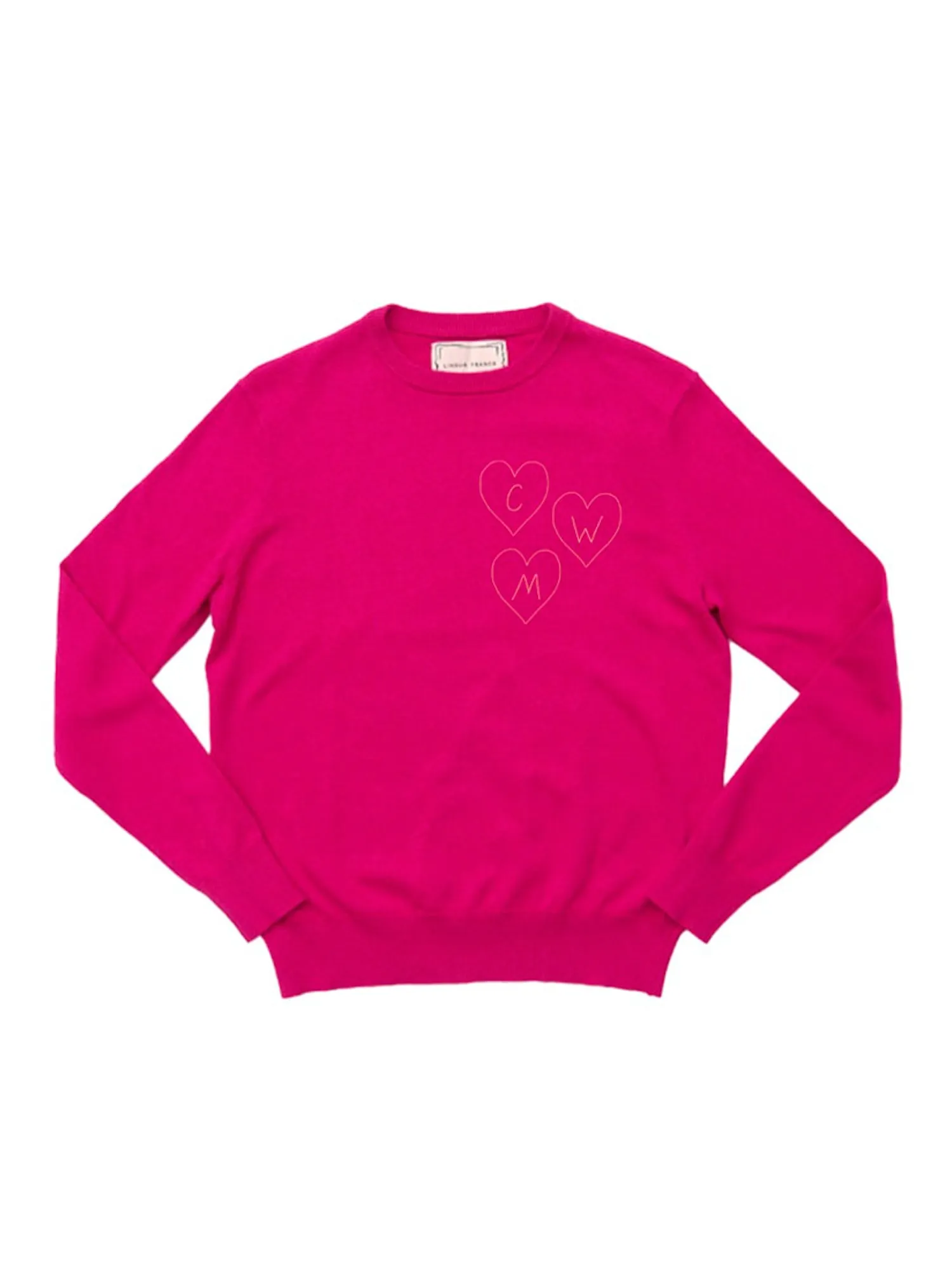 Mama Love Cotton Silk Crewneck sold by Lingua Franca NYC product image thumbnail 3