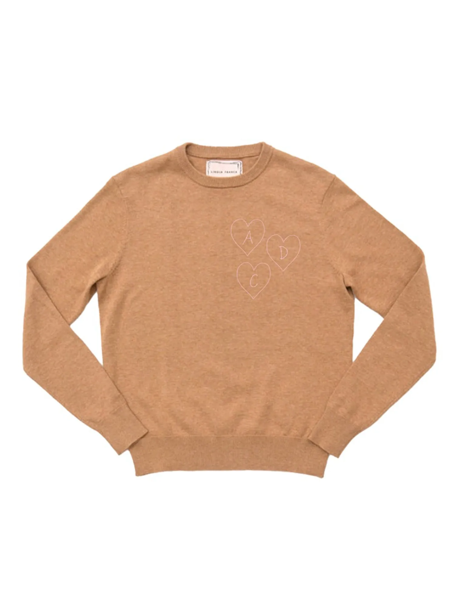 Mama Love Cotton Silk Crewneck sold by Lingua Franca NYC product image thumbnail 2