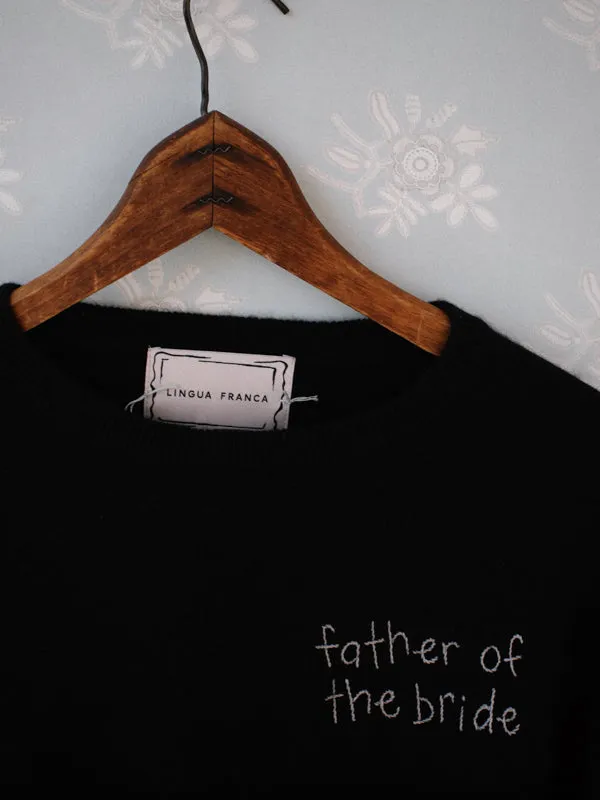 Parent of the Bride Crewneck sold by Lingua Franca NYC