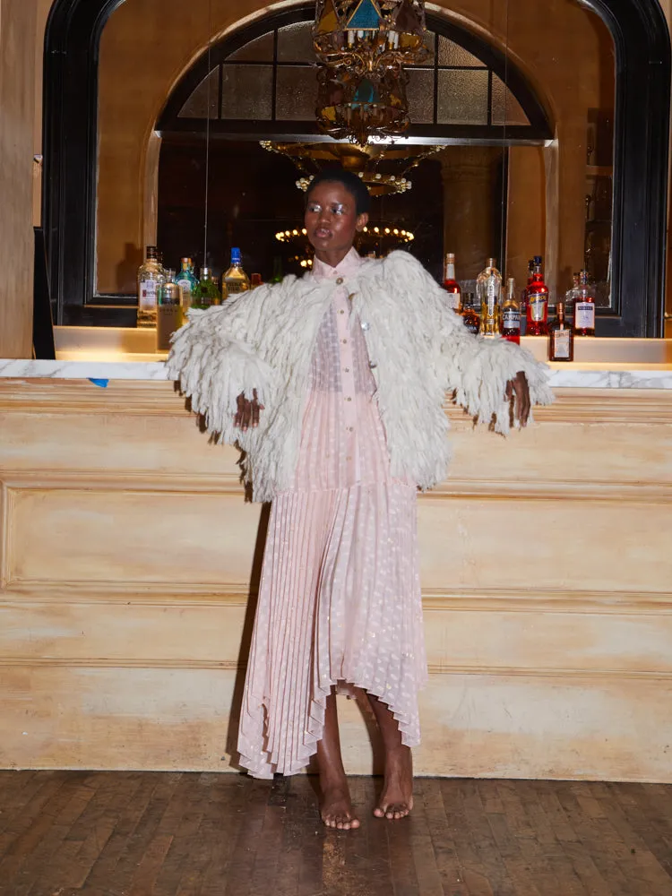 Cher Fringe Jacket sold by Lingua Franca NYC product image thumbnail 5