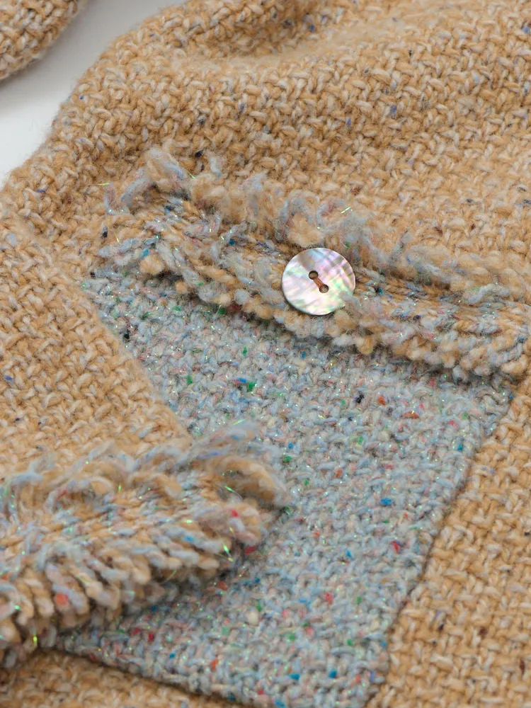 Onassis Knit Tweed Jacket sold by Lingua Franca NYC product image thumbnail 3