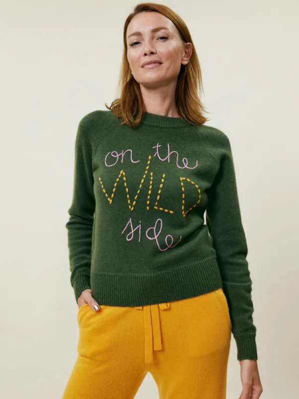 On the Wild Side Raglan sold by Lingua Franca NYC