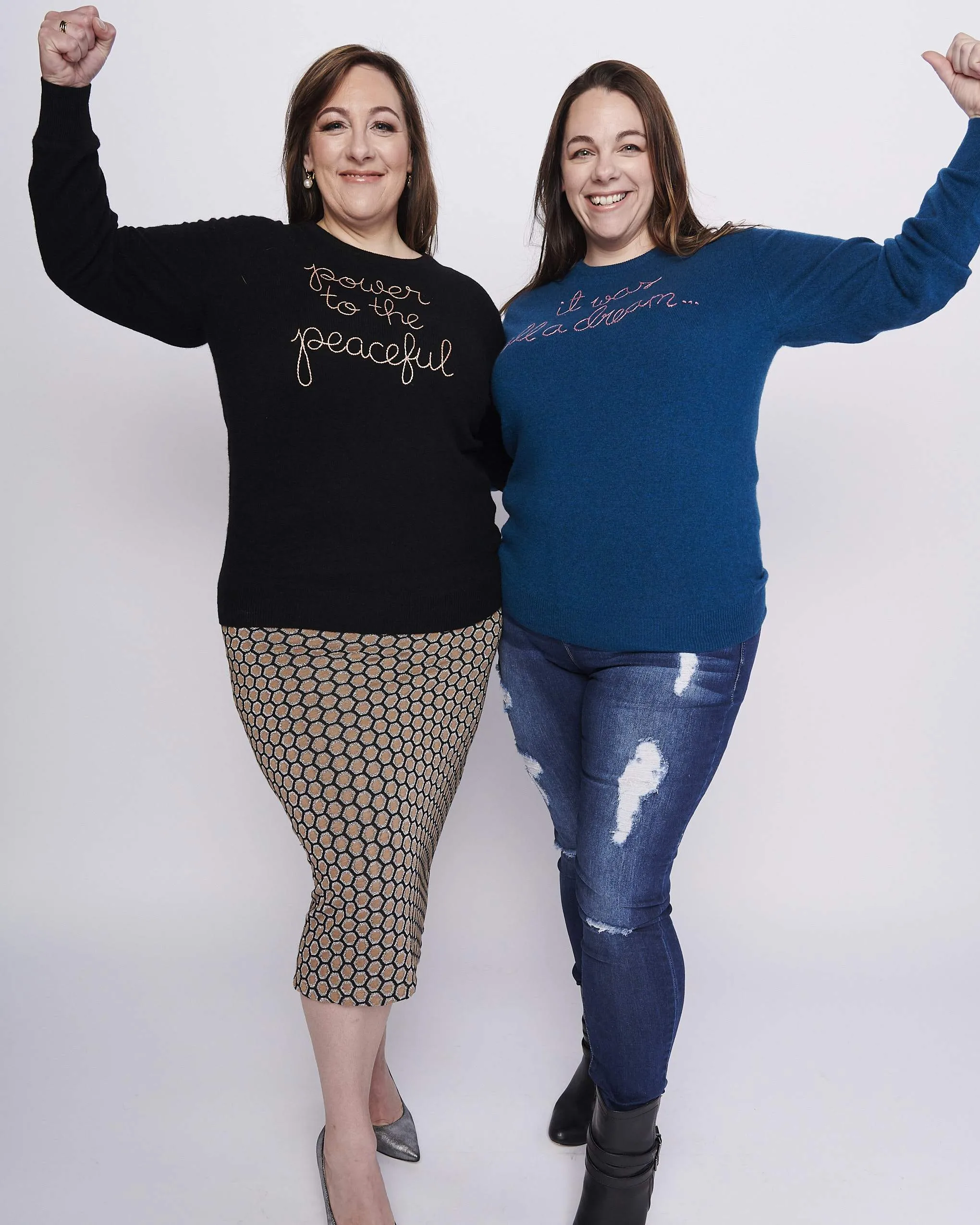 Staci and Jenny Thomas sold by Lingua Franca NYC