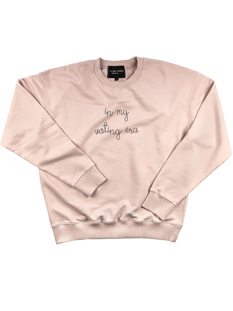 "in my voting era" Men's Sweatshirt sold by Lingua Franca NYC product image thumbnail 4