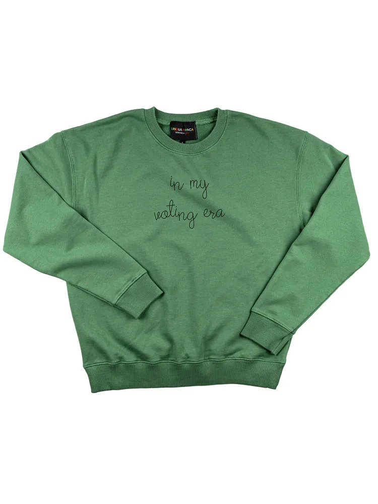 "in my voting era" Men's Sweatshirt sold by Lingua Franca NYC product image thumbnail 3