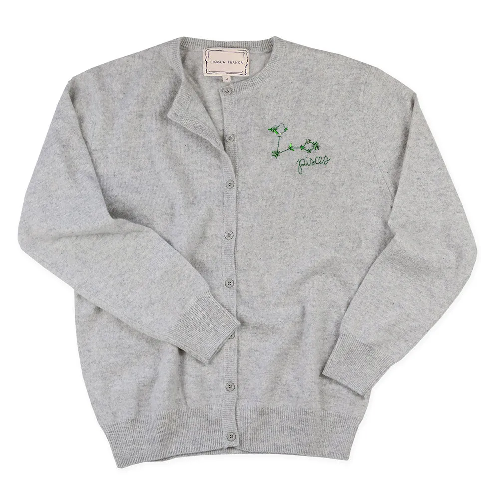Zodiac Cardigan sold by Lingua Franca NYC product image thumbnail 4