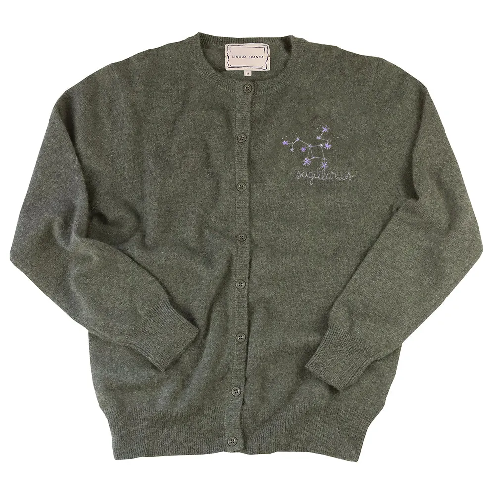 Zodiac Cardigan sold by Lingua Franca NYC product image thumbnail 3