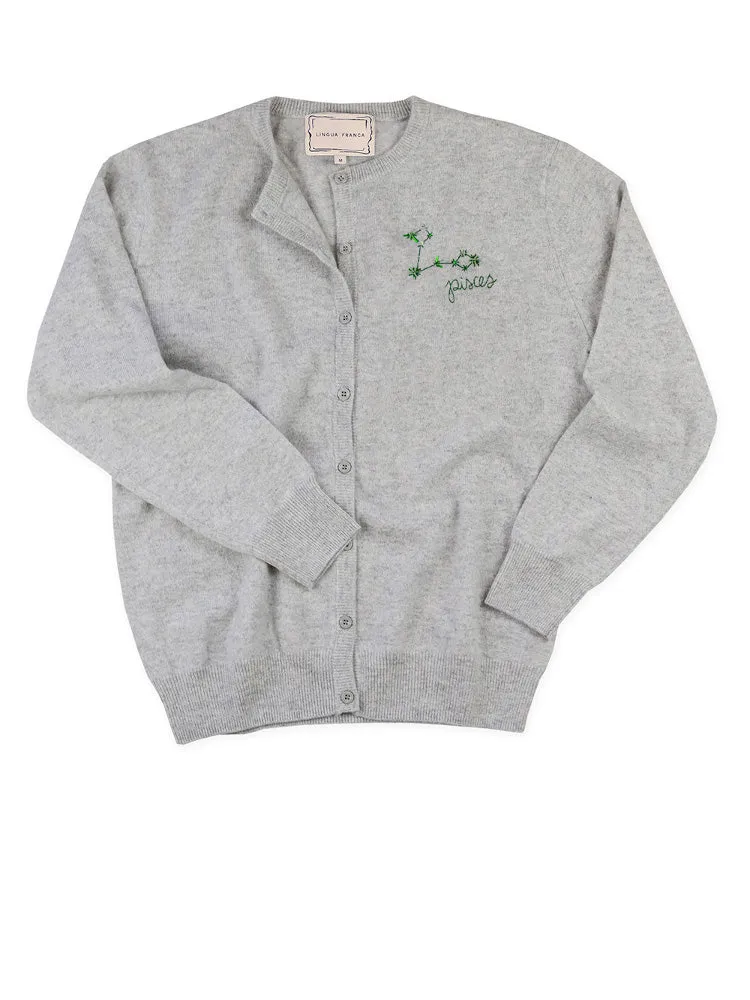 Zodiac Cardigan sold by Lingua Franca NYC product image thumbnail 2