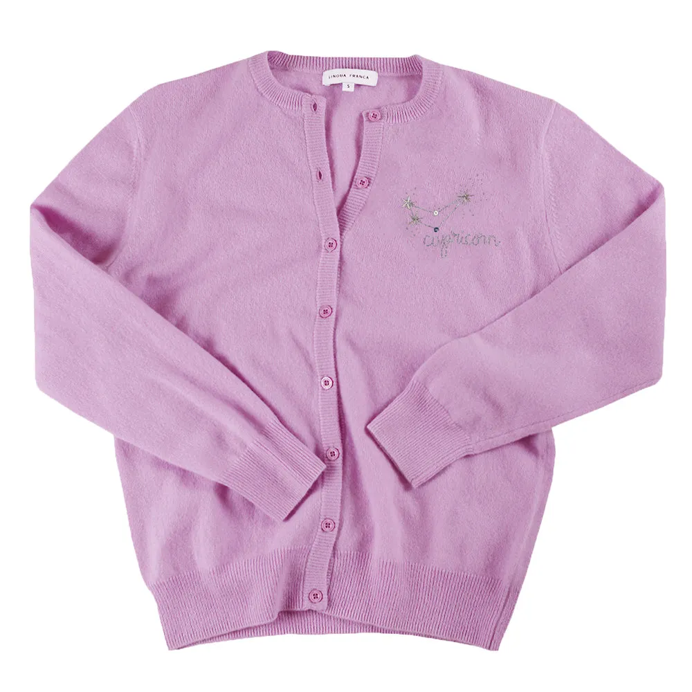 Zodiac Cardigan sold by Lingua Franca NYC product image thumbnail 5