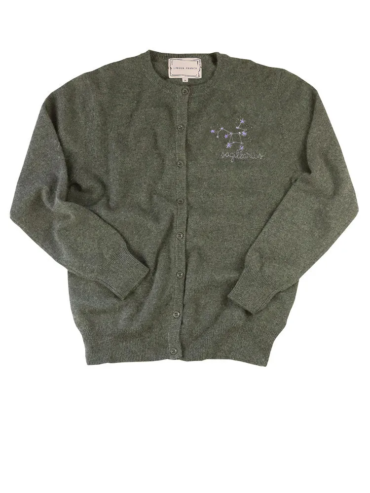 Zodiac Cardigan sold by Lingua Franca NYC