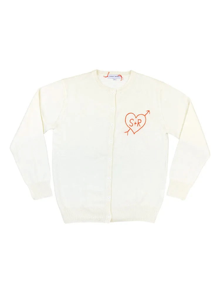 Sweetheart Cardigan sold by Lingua Franca NYC