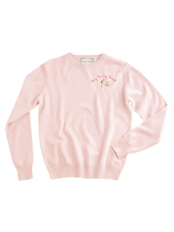 Key to my Heart Crewneck sold by Lingua Franca NYC