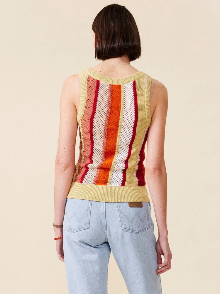 Merrill Striped Tank sold by Lingua Franca NYC product image thumbnail 5