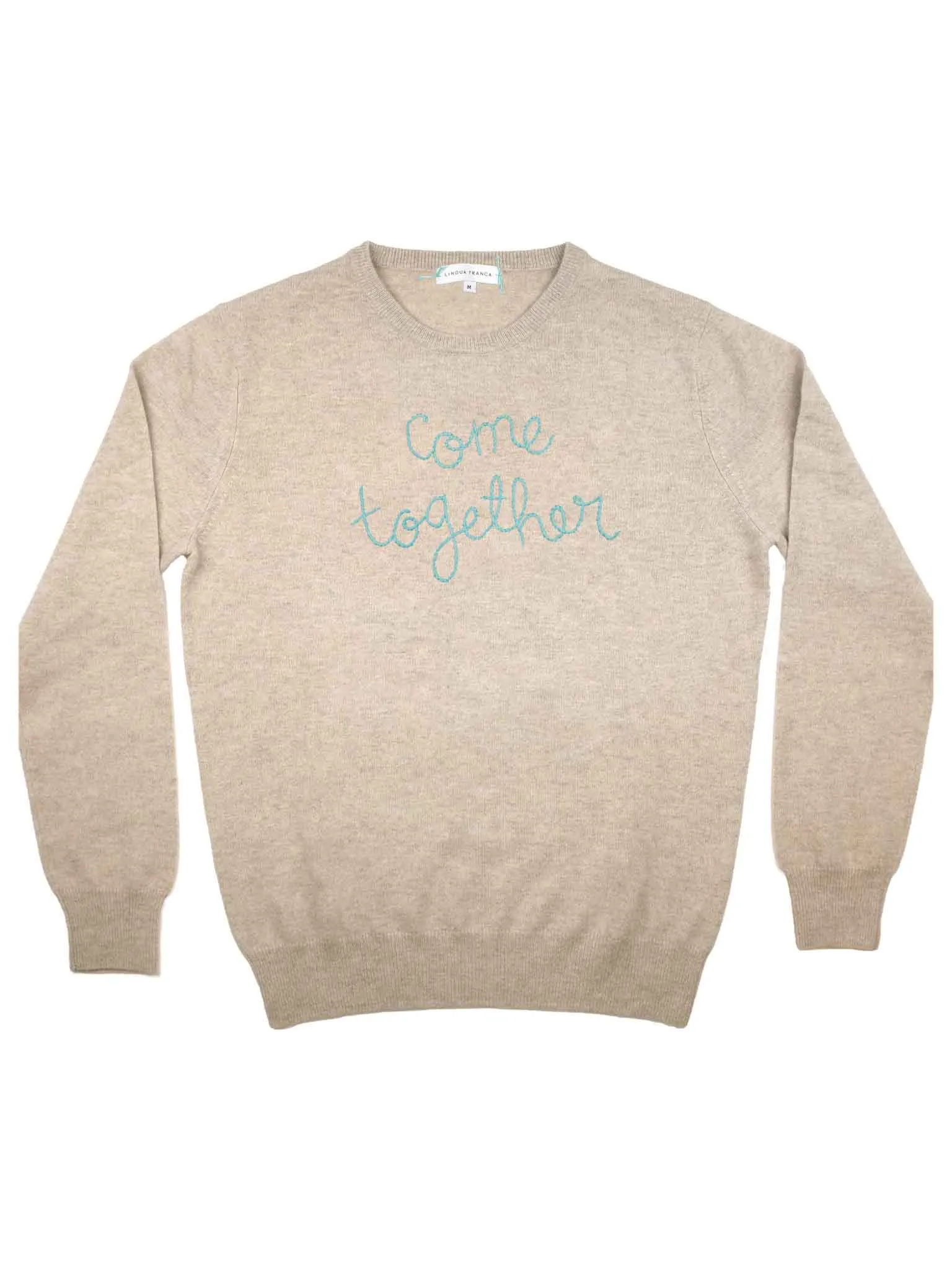"come together" Crewneck sold by Lingua Franca NYC