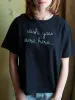 "wish you were here..." T-Shirt sold by Lingua Franca NYC