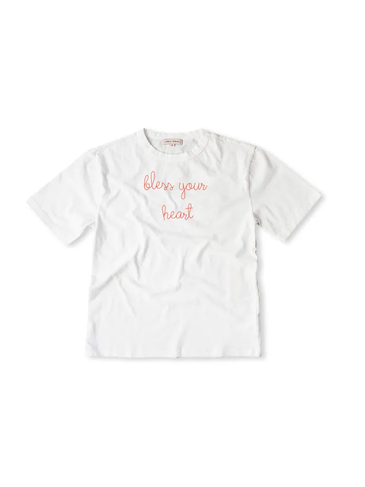 "bless your heart" T-Shirt sold by Lingua Franca NYC product image thumbnail 2
