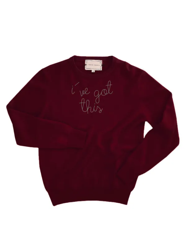 "i've got this" Crewneck sold by Lingua Franca NYC