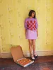 Alma Quilted Mini Skirt sold by Lingua Franca NYC