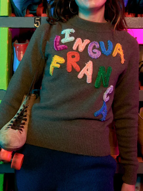 Lingua Franca Raglan Pullover sold by Lingua Franca NYC product image thumbnail 5