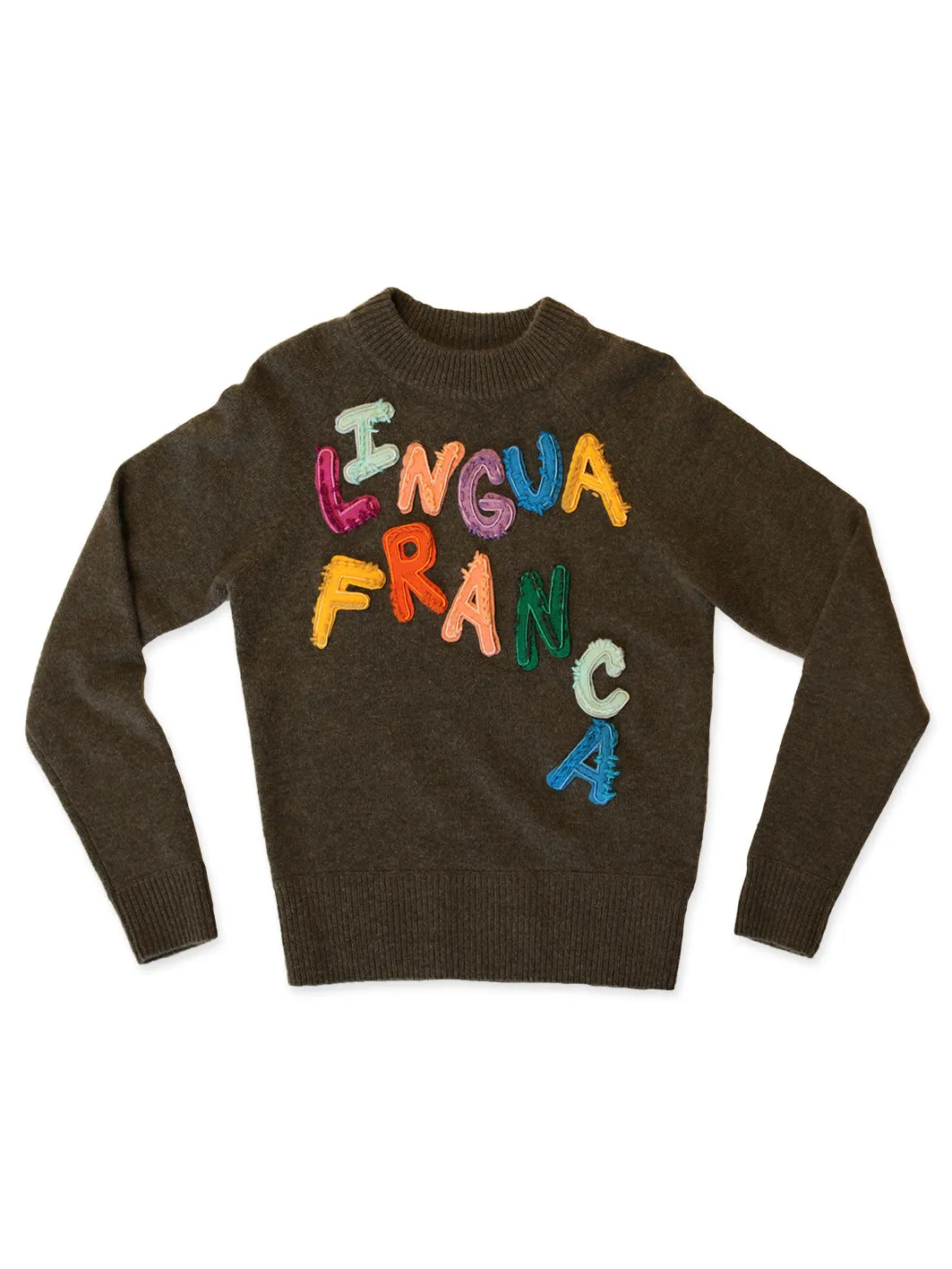 Lingua Franca Raglan Pullover sold by Lingua Franca NYC product image thumbnail 4