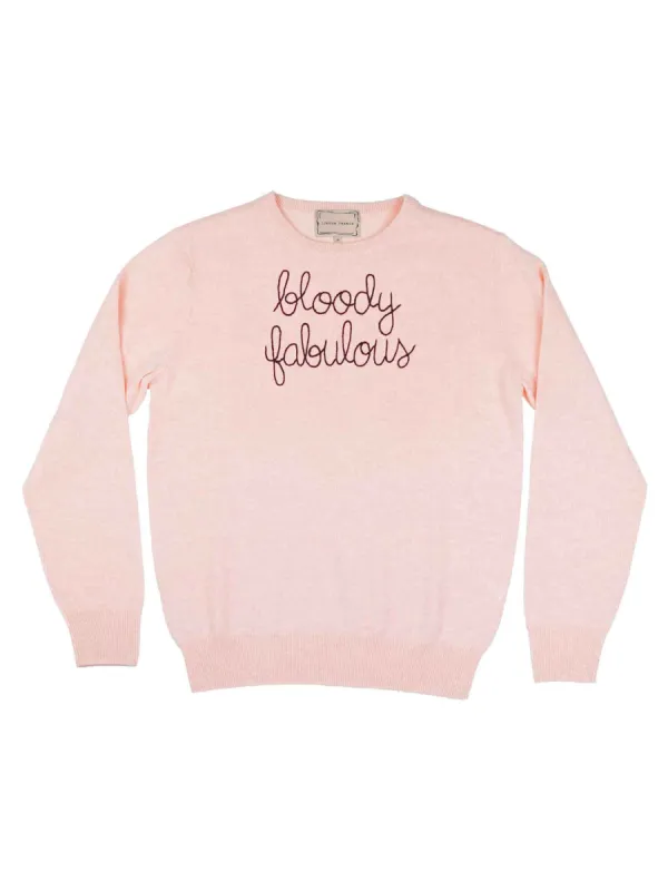 "bloody fabulous" Crewneck sold by Lingua Franca NYC