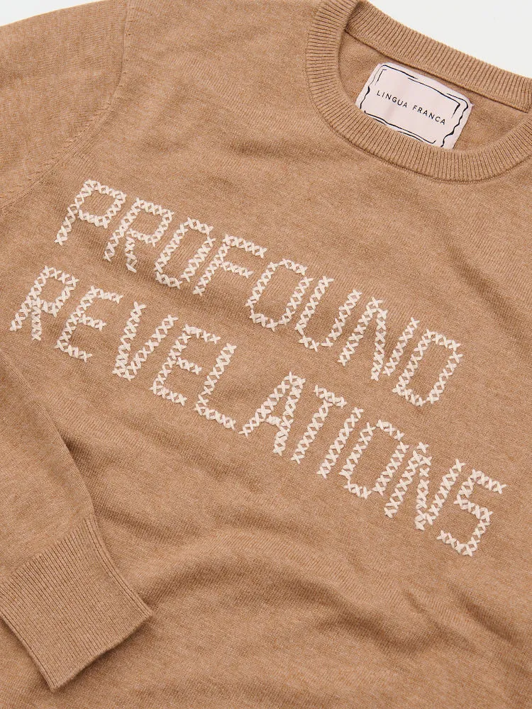 Profound Revelations Crew sold by Lingua Franca NYC product image thumbnail 2