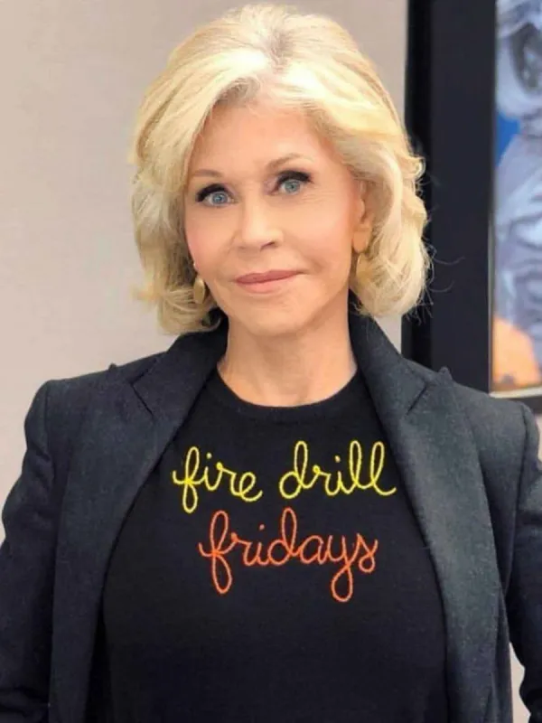 "fire drill fridays" Crewneck sold by Lingua Franca NYC