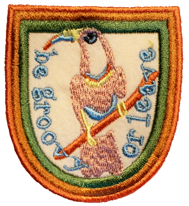 Be Groovy Or Leave Toucan Patch sold by Lingua Franca NYC