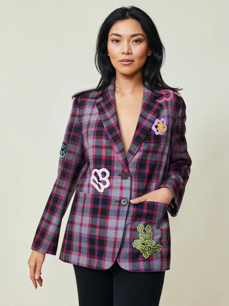 MacPherson Tartan Blazer sold by Lingua Franca NYC product image thumbnail 4