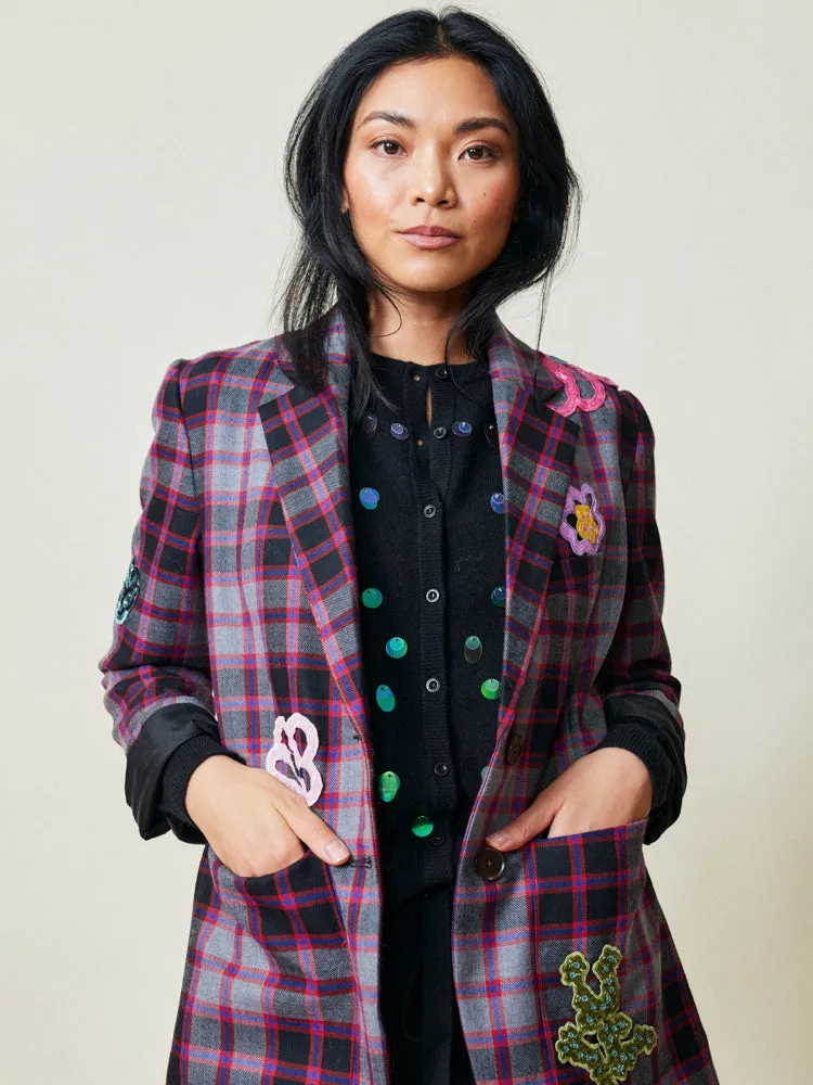 MacPherson Tartan Blazer sold by Lingua Franca NYC product image thumbnail 3