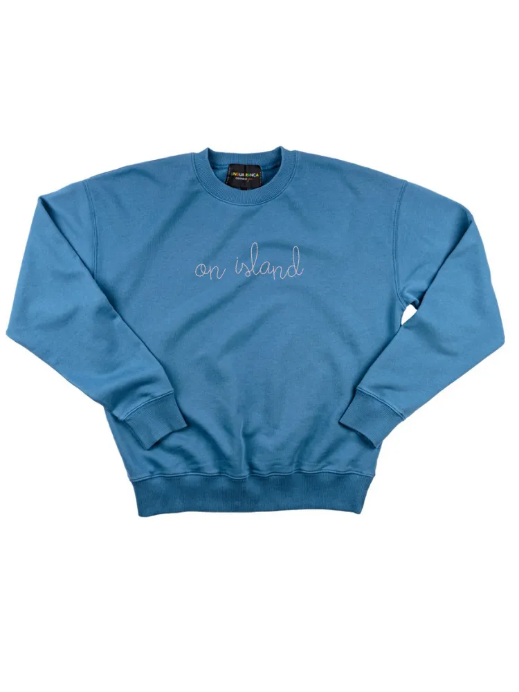 "on island" Men's Sweatshirt sold by Lingua Franca NYC